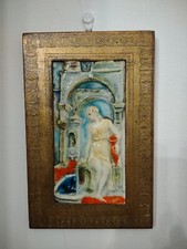 Due quadretti di maioliche