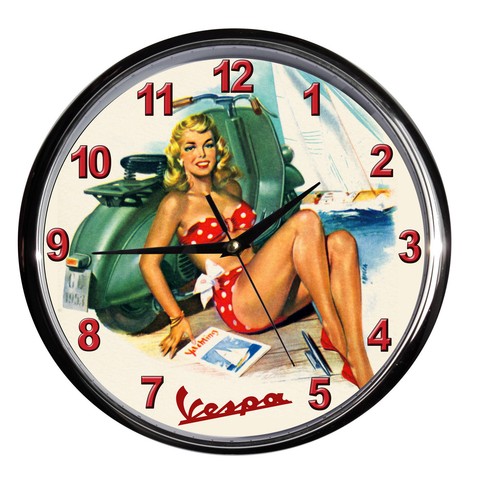 Orologio nuovo parete vespa - nuovo,
