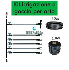 Kit irrigazione orto completo