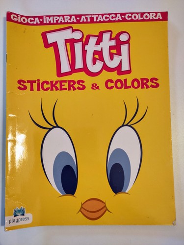 Album colorare con stickers - da,