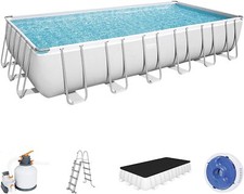 Bestway Piscina Rettangolare Power Steel 56475