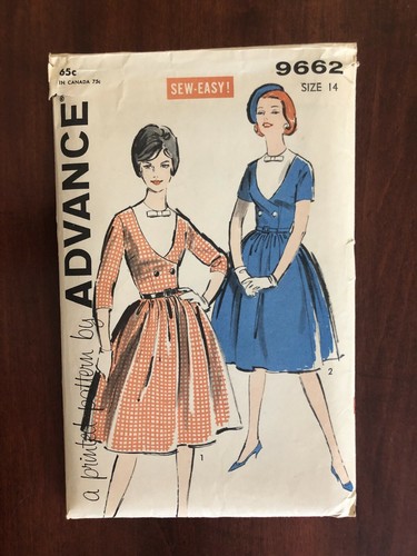 9662 abito donna vintage - 9662,