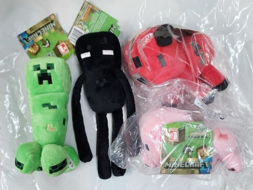 Minecraft plush 4pc set - minecraft,