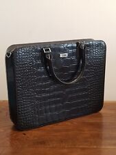 RARE ? Montblanc Borsa Cartella 24h Croco Leather Mont Blanc Bag