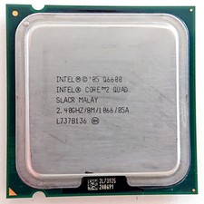 Processore CPU Intel Core 2 Quad Q6600 4x 2.4 GHz - LGA 775 - 95 watt - 8 MB L2