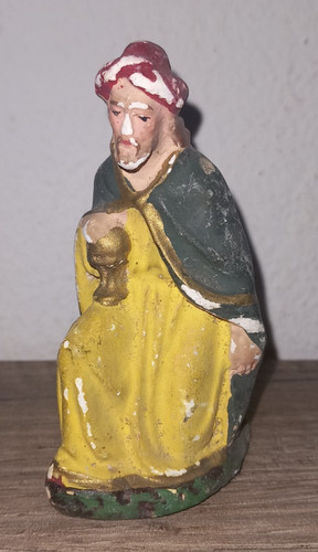 641 statuina presepe vintage - statuina,