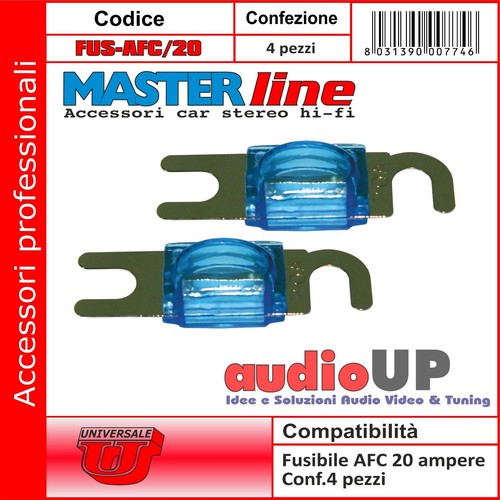 Fusibile afc 20a lamellare - fusibile,