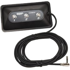 HQRP Amplificatore Chitarra Momentaneo Footswitch per FENDER Bassman 300, Pro