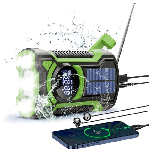 Radio solare multifunzione - radio,