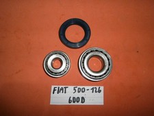 KIT CUSCINETTO RUOTA ANTERIORE FIAT 126 PERSONAL FSM 850 SPORT 600D 801538