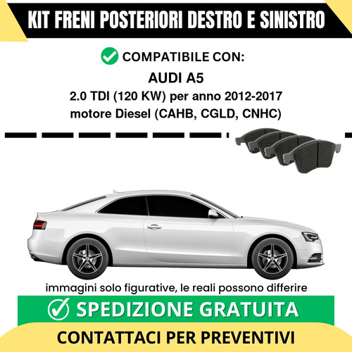 Pastiglie freno posteriori - pastiglie,