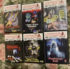 Dvd I maestri della paura lotto Demoni 2 Sette scialli di seta gialla altri 4
