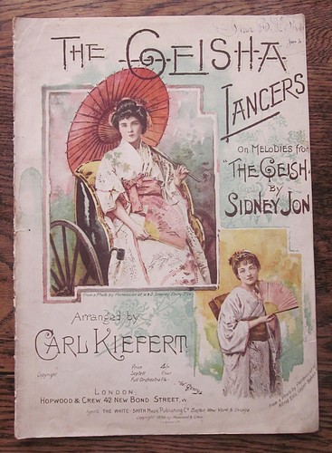 1896 geisha lancers antico - 1896,