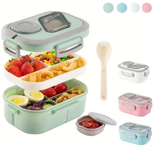 Spaziosa scatola pranzo bento - spaziosa,