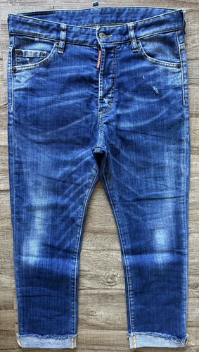 Jeans uomo dsquared2 glam head - jeans,