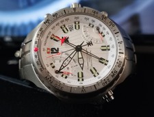 Raro cronografo Timex Fly-Back