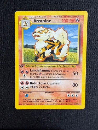 Pokemon arcanine 102 - arcanine, 23/102