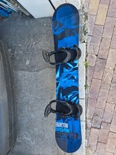 Burton Clash 157w 157 Wide Snowboard + Attacchi Burton Freestyle Tg. L