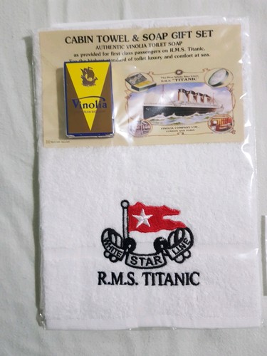Titanic white star line - white,