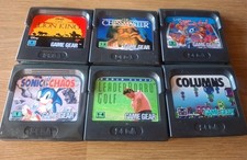SEGA GAME GEAR x 6 LOTTO
