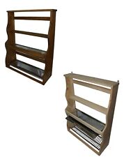 Piattaia in legno massello e