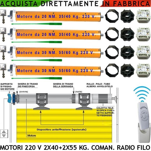 Tapparelle elettriche motori - tapparelle,