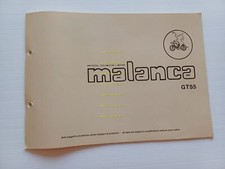 Malanca 50 GTS 5 catalogo ricambi TELAIO originale FRAME spare parts catalogue