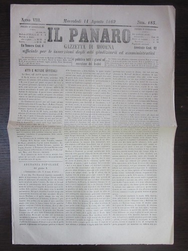 Panaro gazzetta modena - panaro, di