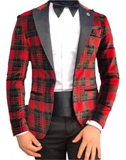 Designer Rosso Nero a Quadri