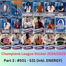 Adesivo Topps Champions League 2024/2025 PARTE 3: #501 - #531 a scelta 24/25