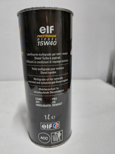 Olio motore 15w40 - elf, diesel