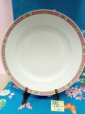 Limoges vassoio porcellana fiori oro 