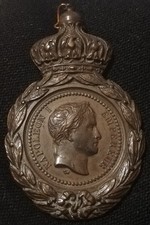 NAPOLEONE BONAPARTE - MEDAGLIA DI SANT' ELENA "AI SUOI COMPAGNI" - 1821 - OTTIMA