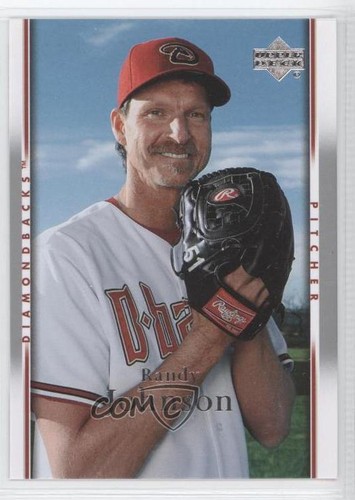 2007 upper deck randy johnson - upper,