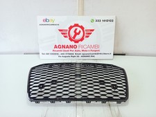 griglia mascherina nero frontale paraurti ANT AUDI A6 C7 2016 NERO LUCIDO