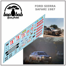 Decals 1/43 Ford Sierra East
