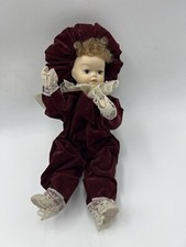 Bambola In Fine Porcellana Con