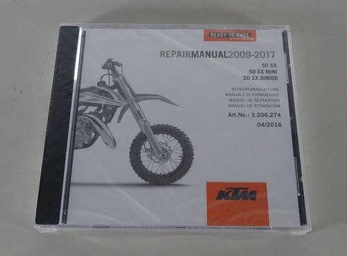 Manuale officina ktm sx - manuale, 50
