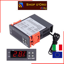 Termostato Digitale Regolatore Temperatura LCD  STC-1000 STC 1000 220V 