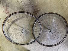 Cerchi Ruote Bici Corsa Vintage Ambrosio Con Copertoni