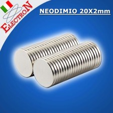 Magneti neodimio 20x2 mm - 20x2,