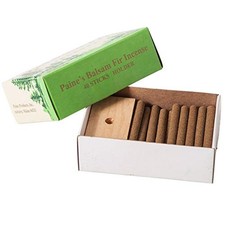 40 bastoncini e supporto per balsamo - incenso balsamo di abete