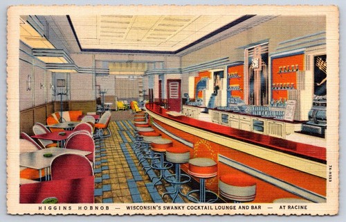 Cartolina epoca wisconsin - cartolina, d'epoca