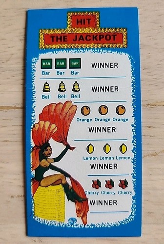 Vintage 1970s slot machine - 1970s,