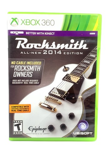 Xbox 360 rocksmith 2014 - rocksmith,