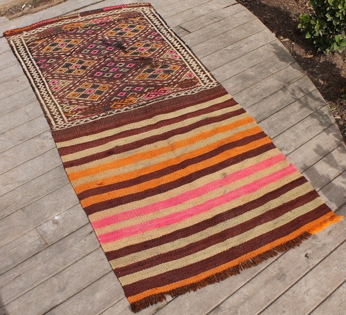 Tappeto kilim turco x61 - tappeto,