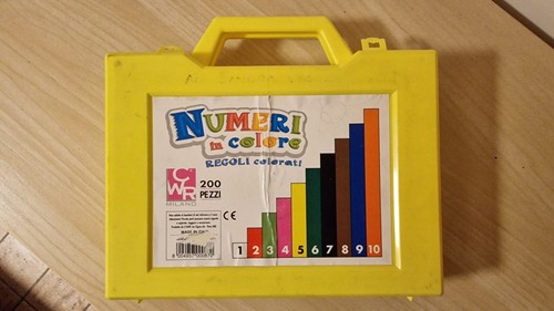 Regoli numeri colore - numeri, in