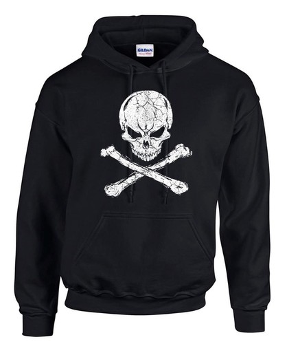 Felpa con cappuccio biker
