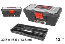 CASSETTA ATTREZZI BOX PORTAUTENSILI CASSETTE DEGLI ATTREZZI 33X17X13CM