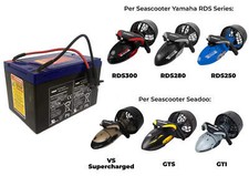 Batteria seascooter yamaha rds - batteria,